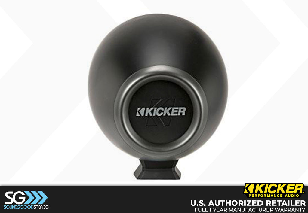 Kicker 46KMFC8/46KMFC8W Coaxial Tower System Speakers - Black