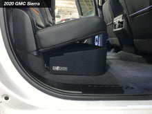 Cargar imagen en el visor de la galería, Kicker Dual 12-inch Subwoofer Enclosure with Loaded Amplifier Rack for 2019-2024 GM Crew Cab Trucks with Bose