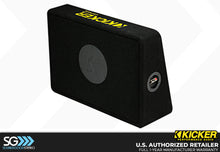 Load image into Gallery viewer, Kicker 44TCWC102 CompC Series 10-inch Ported Loaded Enclosure - 2 Ohm Final