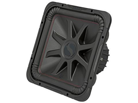 Kicker L7R15 High-Performance 15-inch Square Subwoofer - Dual 2 Ohm