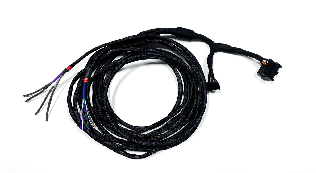Custom Radio Integration T-Harness for Base Non-Amplified Model Vehicles - RCA Connections - Compatible with 2021+ Ford Vehicles - Complete Stereo Upgrade,RCA Tips