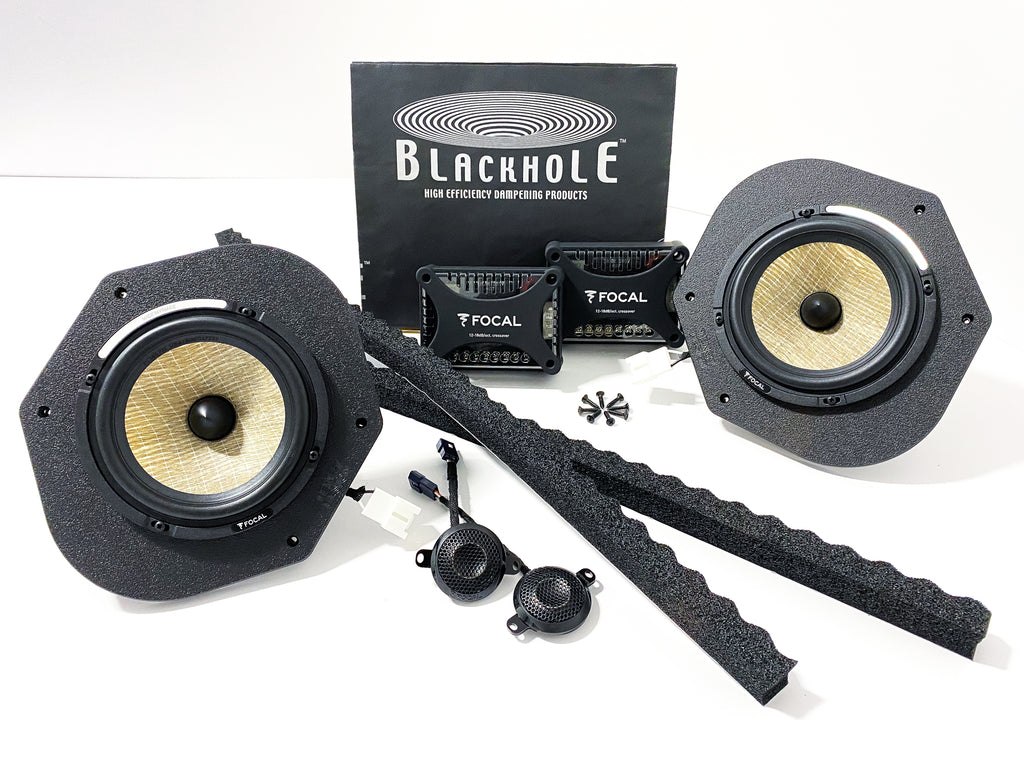 Plug & Play Focal Flax EVO 2-Way Speaker Kit Upgrade Package for 2015-2024 F-150 and 2017-2024 SuperDuty