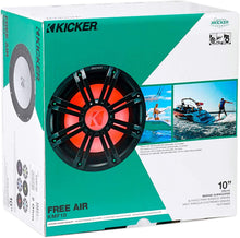 Load image into Gallery viewer, Kicker KMF10 10-inch Marine Grade Free Air Subwoofers - Single 4 Ohm