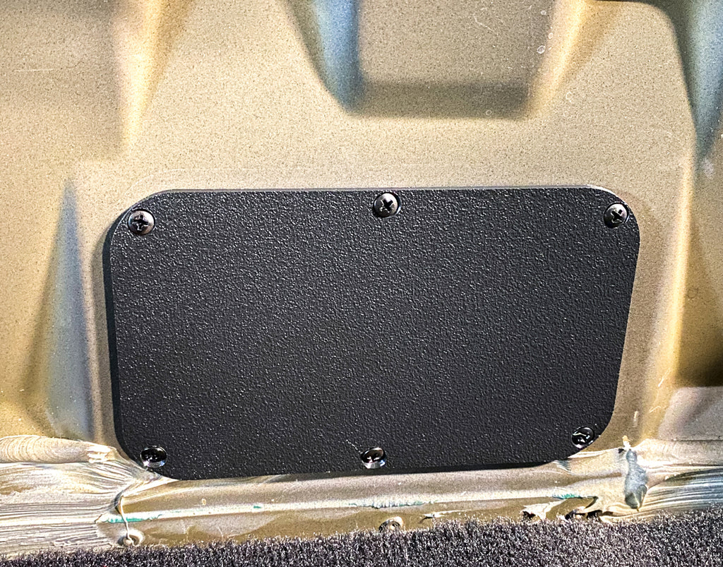 Factory Subwoofer Block Off Plate for Rear Wall (Includes Unleashed) - Required for the 2021-2025 Ford F-150 B&O