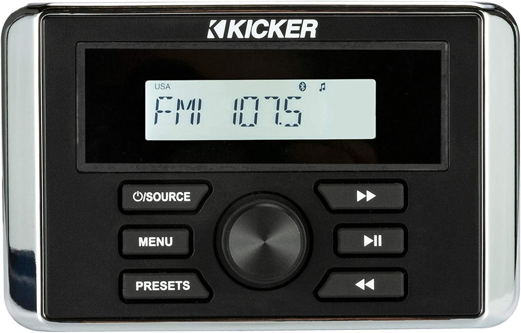 Kicker KMC3 Marine Stereo Media Receiver