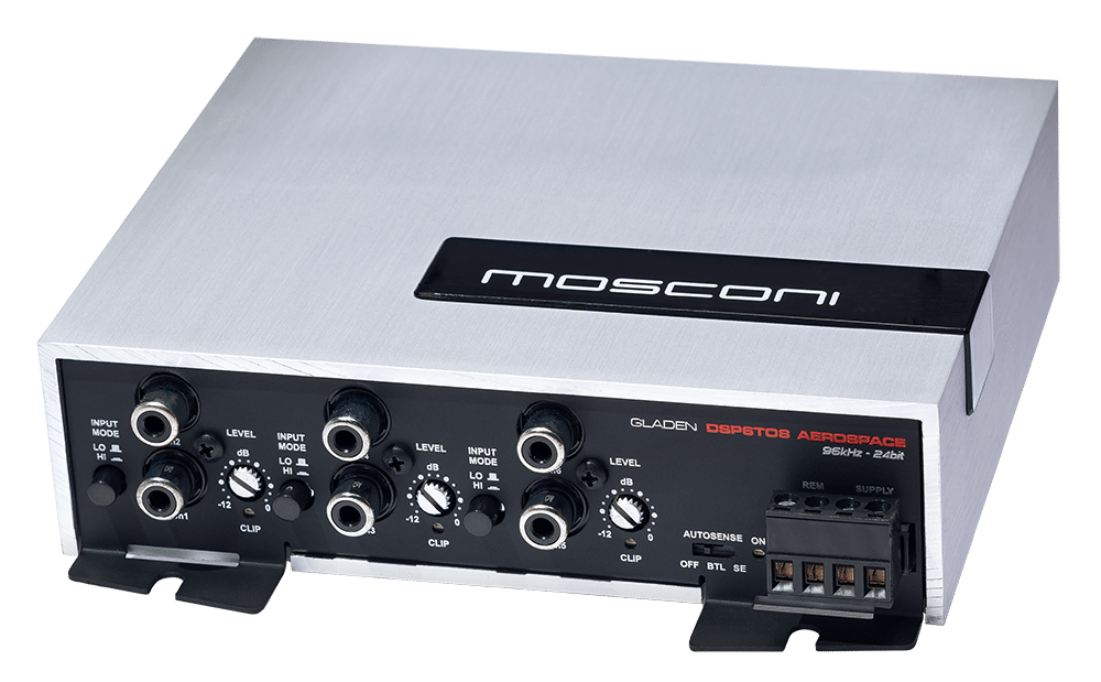 Mosconi 6TO8 Aerospace Digital Sound Processor for Audiophile Grade Stereo Systems