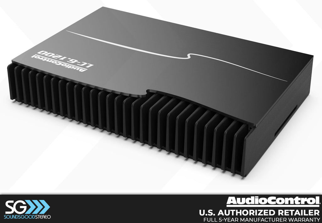 Open Box - AudioControl LC-6.1200 6-channel High-Power Multi-Channel Amplifier w / AccuBASS