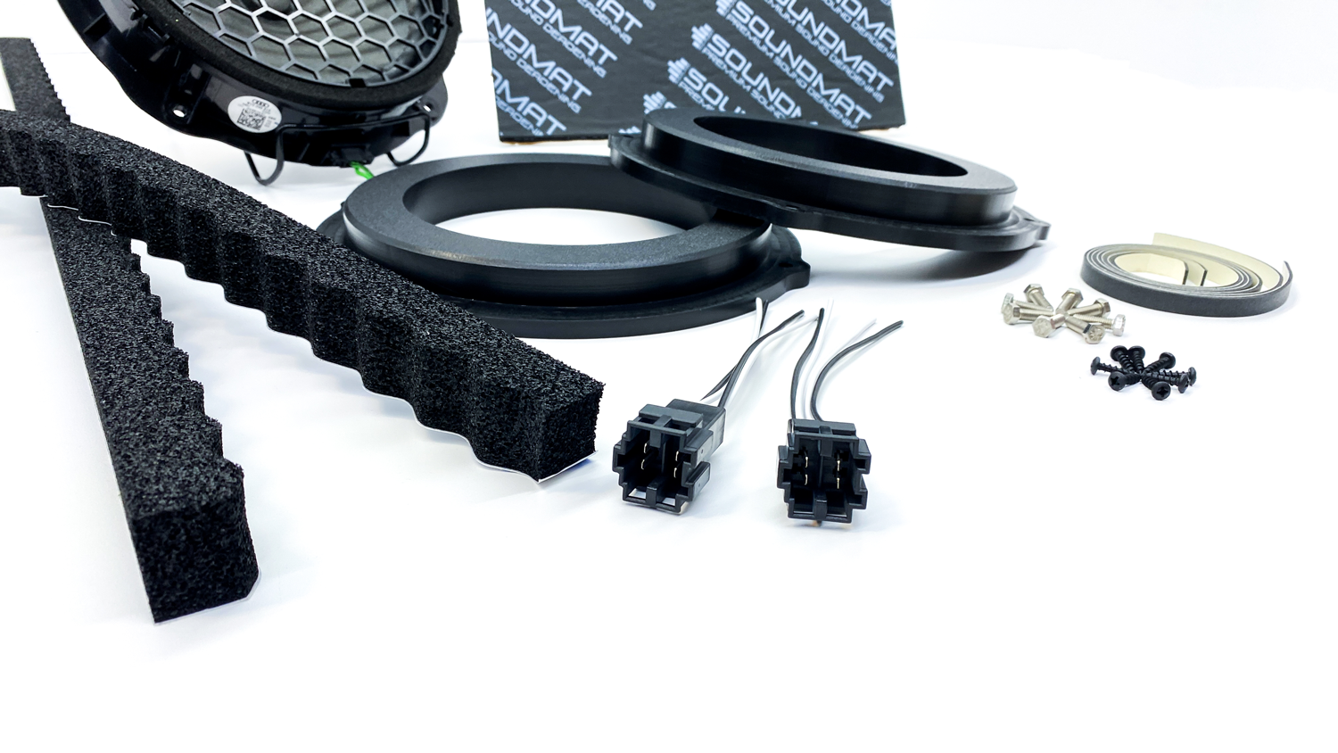 Custom Speaker Adapters - Fits Lamborghini Huracan, Audi R8 and