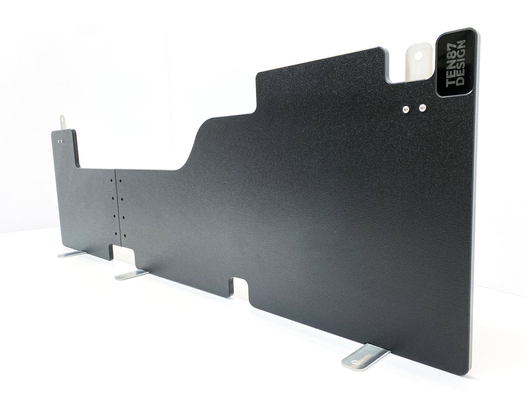 Full Length Amplifier Rack/Plate/Board - Compatible with 2015-2024 Ford F-Series Truck