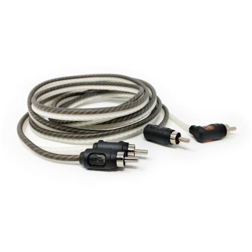 iConnects Pro Series 18ft/5.5-Meter 2-channel Balanced RCA Cable Interconnects
