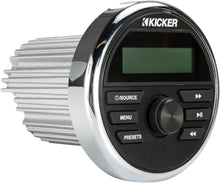 Load image into Gallery viewer, Kicker KMC2 Weather-Resistant Multi-Media Gauge-Style Receiver w/Bluetooth