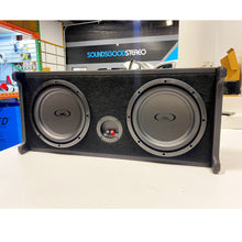 Load image into Gallery viewer, Universal Down Firing High-End Custom Enclosure - Audiomobile EVO - 1-Ohm - Dual 10-inch Sealed (Round Subs),Audiomobile EVO,1-ohm Final