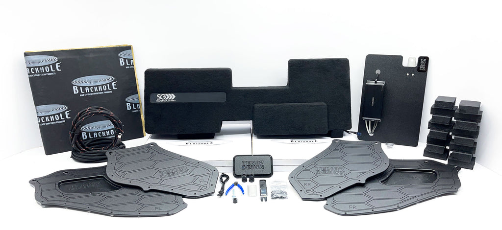 "Stealth Plus" Behind the Seat Subwoofer Plug & Play System Upgrade (B&O 8-Speaker)