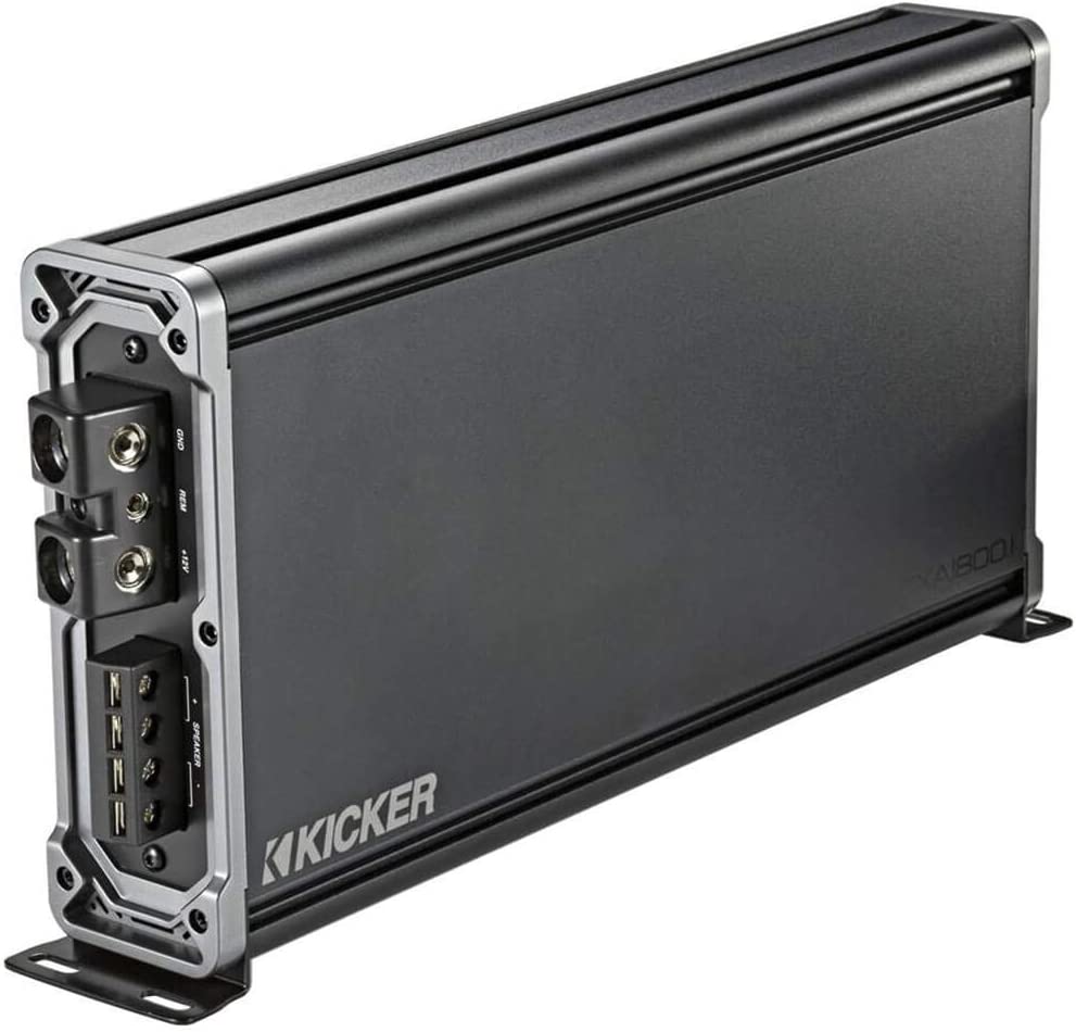 Kicker CXA18001 CX Series High-Power 1800W 1-channel Mono-Block Subwoofer Amplifier