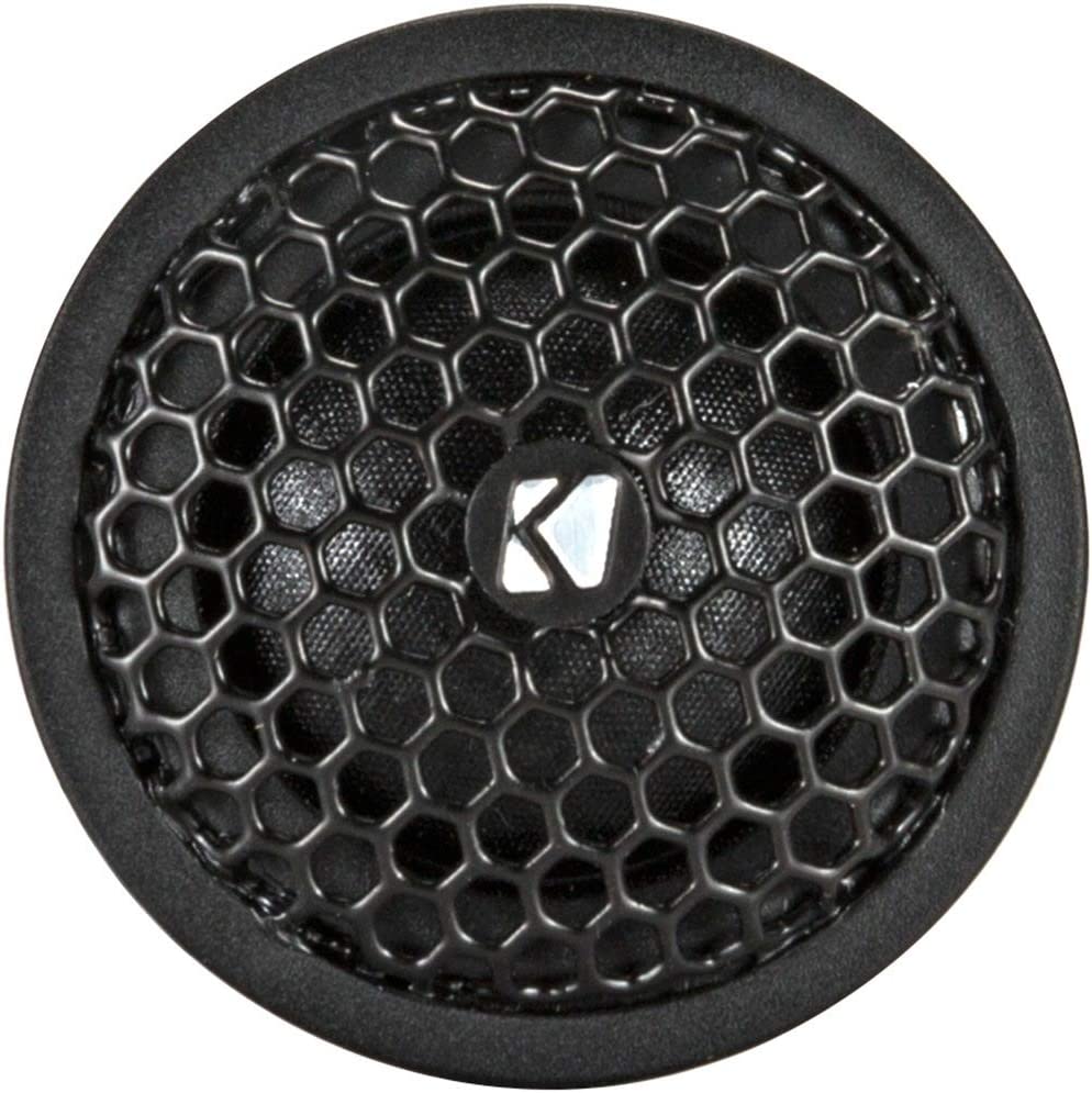 Kicker KST250 1-inch Tweeters with Four Included Mounting Options