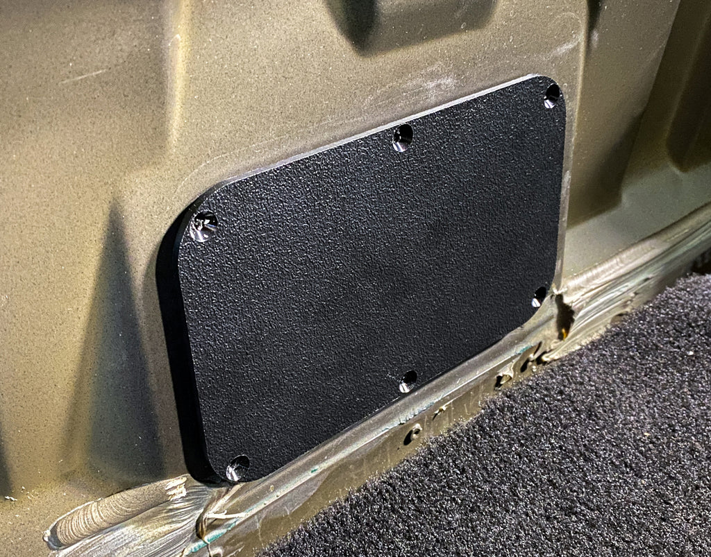 Factory Subwoofer Block Off Plate for Rear Wall (Includes Unleashed) - Required for the 2021-2024 Ford F-150 B&O