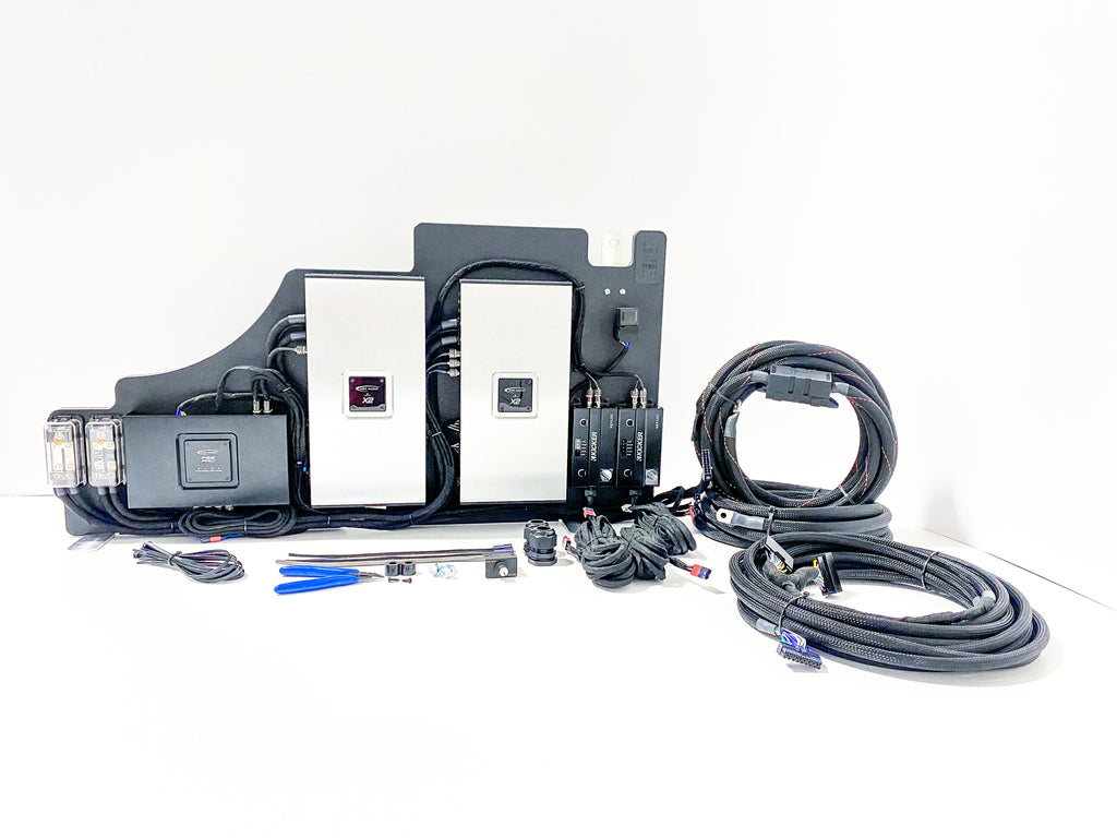 Arc Audio 7-Channel Active Loaded Amplifier Rack for Non-Amplified Ford F-Series Vehicles