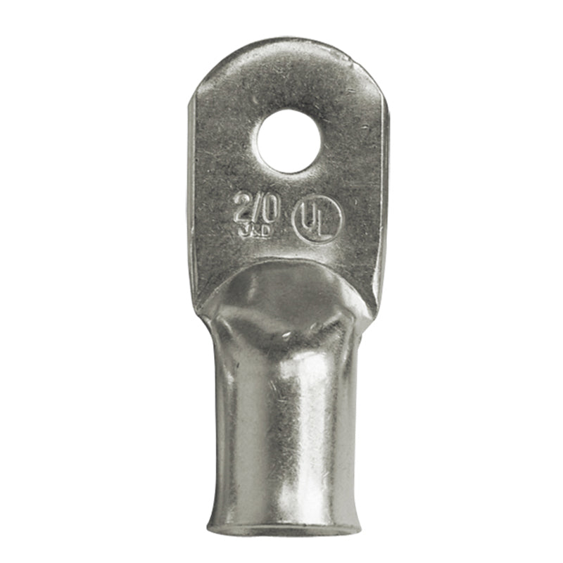 Ring Terminals - 100 Percent Heavy-duty Annealed Tinned Copper Marine Grade Corrosion Free Lugs - 1/0-Gauge