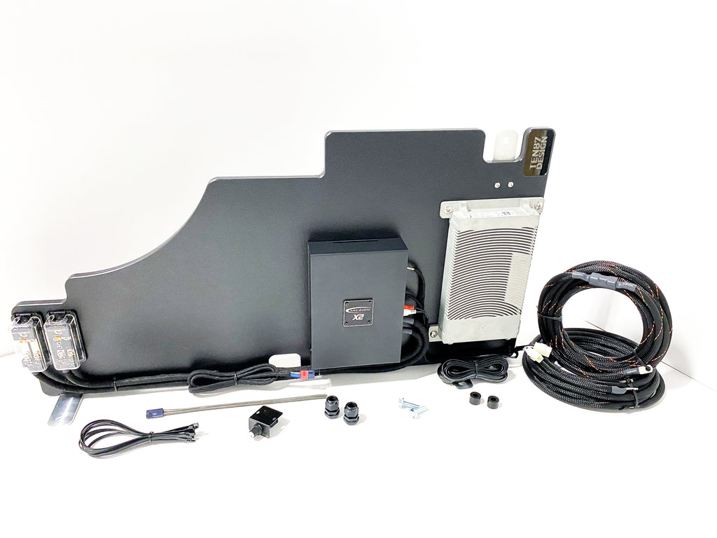 Arc Audio Loaded Subwoofer Amplifier Rack for B&O 8-Speaker Amplified Ford F-Series Vehicles
