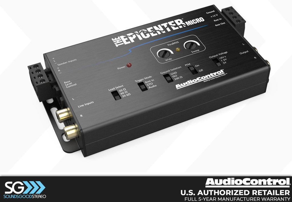 AudioControl Epicenter Micro Bass Restoration Processor & Line Converter w / ACR-4