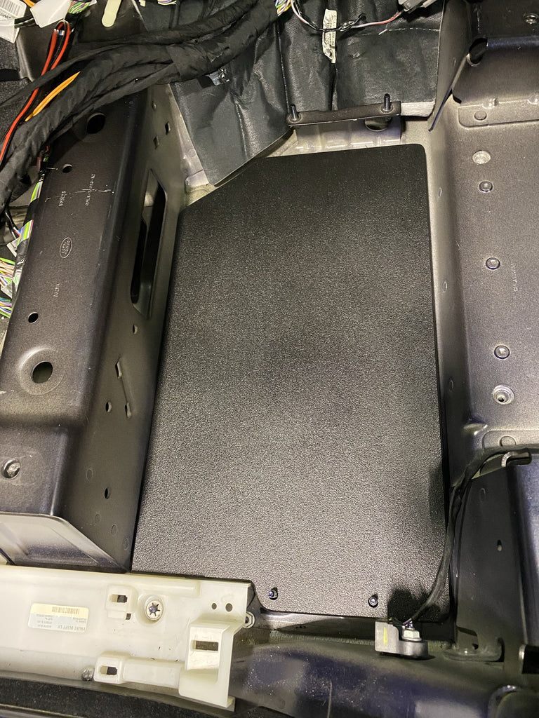 Custom Underseat Amplifier Rack - Compatible with 2014-2016 Range Rover Sport