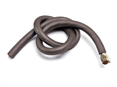Kicker Premium Gray 4AWG OFC Copper Power Wire - Sold by the Foot