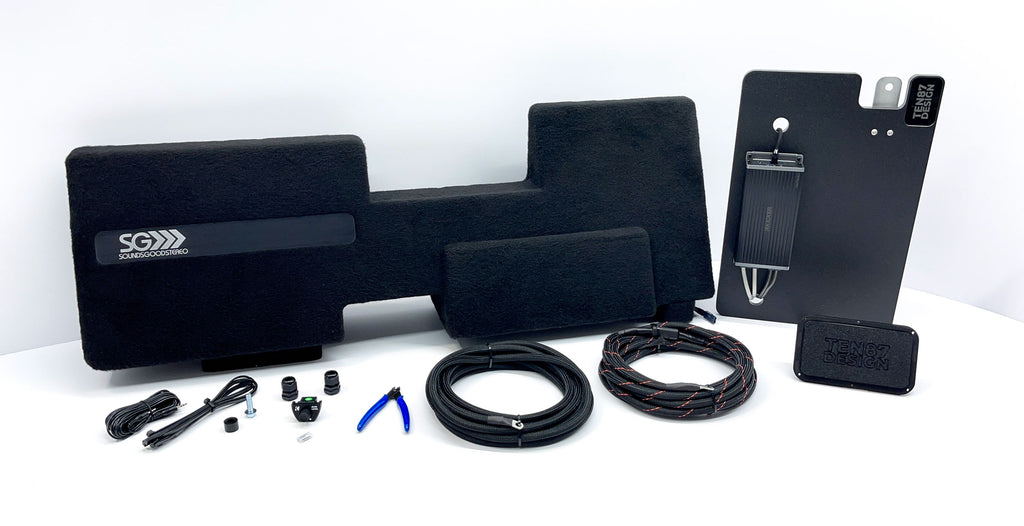 "Stealth" Behind the Seat Subwoofer Plug & Play System Upgrade (Non-Amplified)