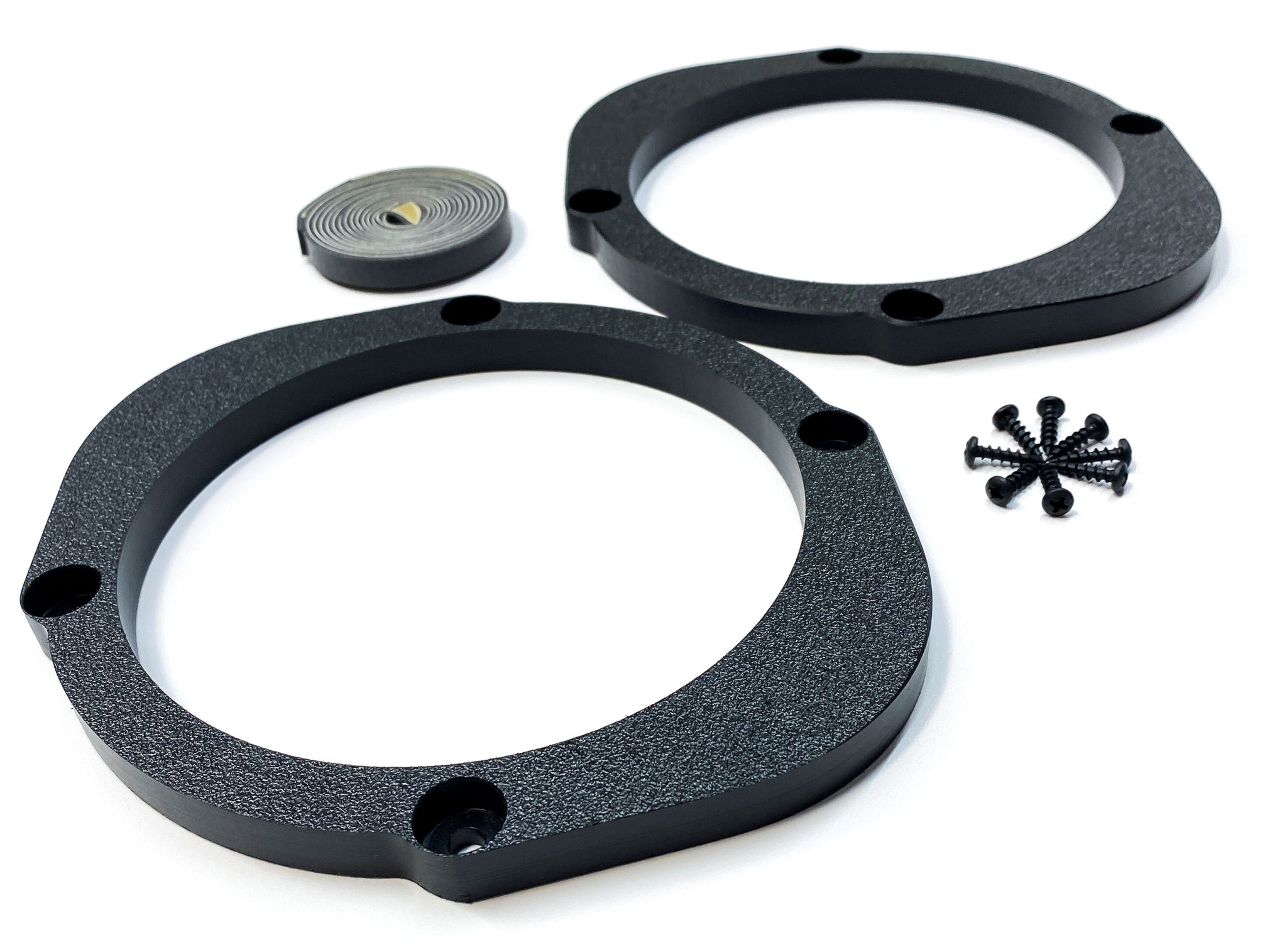 Exact Fit 6 x9 Front Door Speaker Adapters Fits Ford F150 Explorer E Exact Fit 6 x9 Front Door Speaker Adapters Fits Ford F150 Explorer E