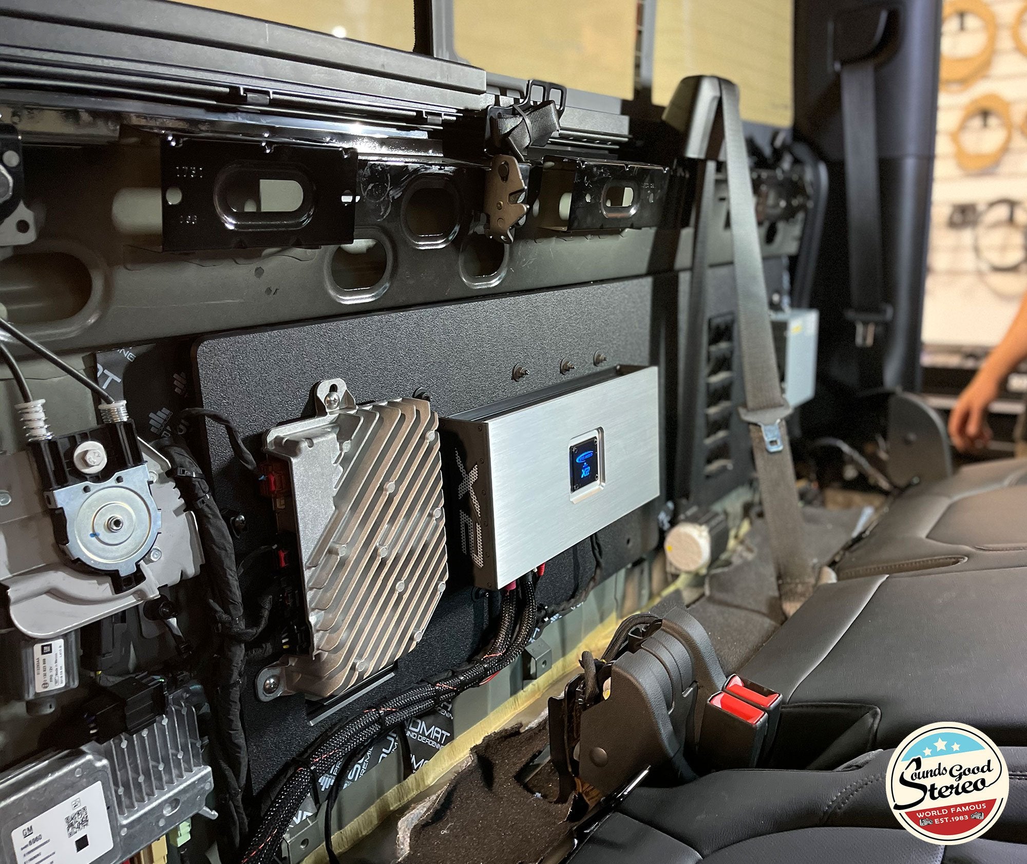 Custom Made Amplifier Rack/Plate/Board - Compatible with 2019-2024 GMC ...