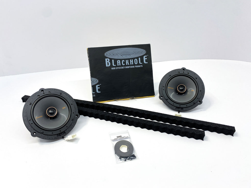 Kicker Front Speaker Replacement Kit For 2004-2006 Ford F-150 – 6x8” 2-Way (200W Peak)