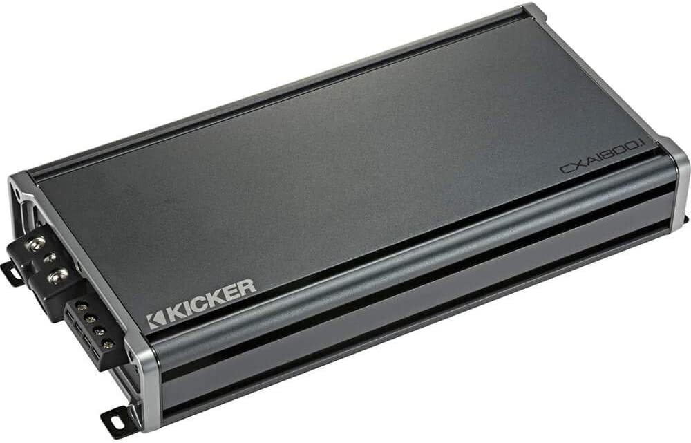 Kicker CXA18001 CX Series High-Power 1800W 1-channel Mono-Block Subwoofer Amplifier