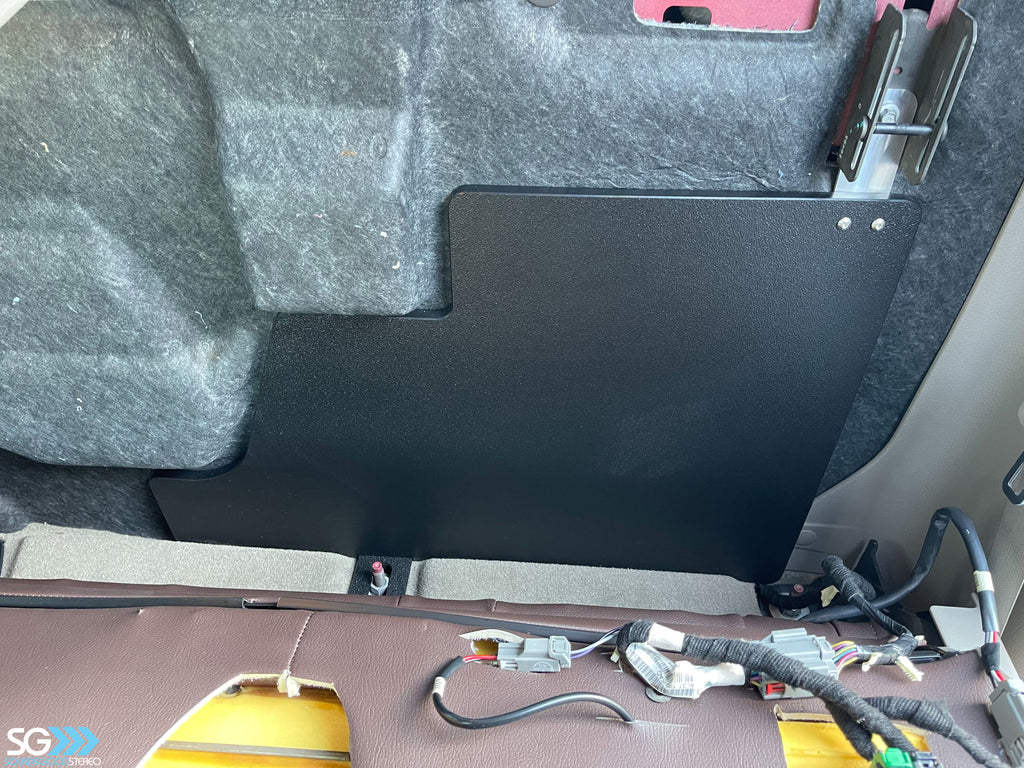2009–2014 Ford F-Series Truck Custom Made Amplifier Rack/Plate/Board