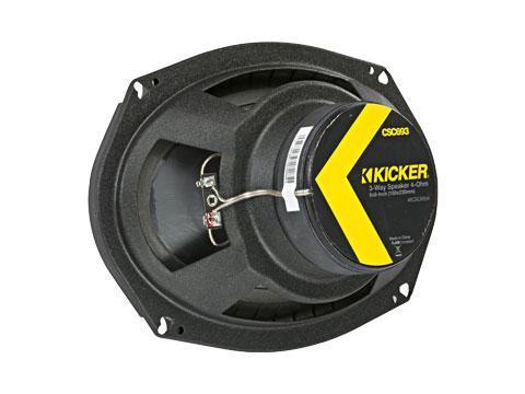 Kicker CSC693 CS Series 6x9-Inch 3-way Coaxial Speaker Kit