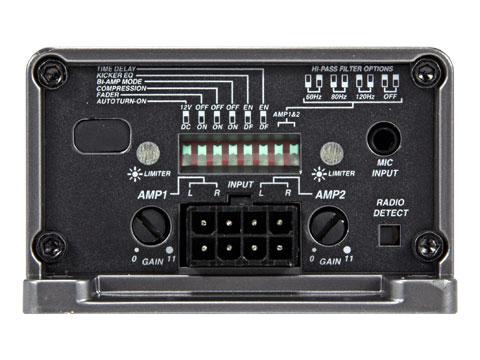Kicker KEY200.4 Key Series 4-channel Compact Smart Amplifier