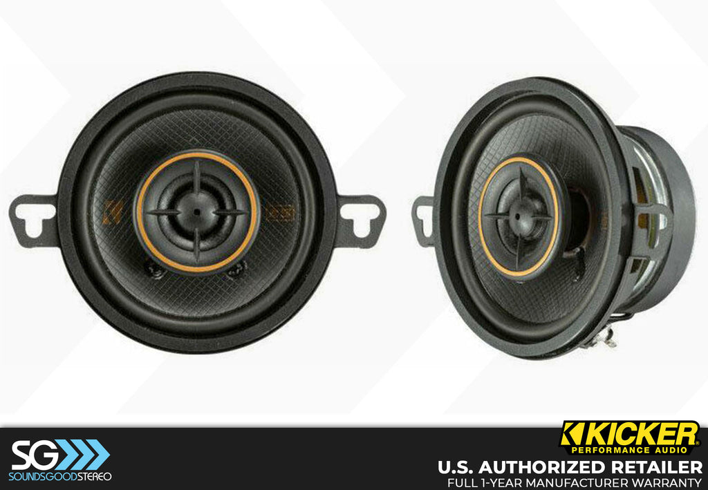 Kicker KSC350 KS Series 3.5-inch 2-way Coaxial Speaker Kit